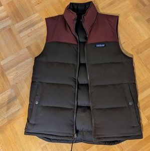 Patagonia reversible down puffer vest